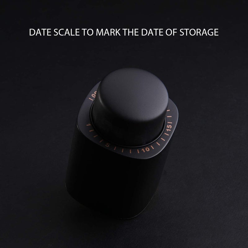 CHEER Wine Vacuum Sealer No. 3, ABS Vacuum Small Wine Bottle Stoppers, Black 7717-W401-032 - Image 2